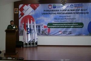 Prodi Ekonomi Pertahanan Melaksanakan kegiatan PKM di Universitas Dian Nusantara